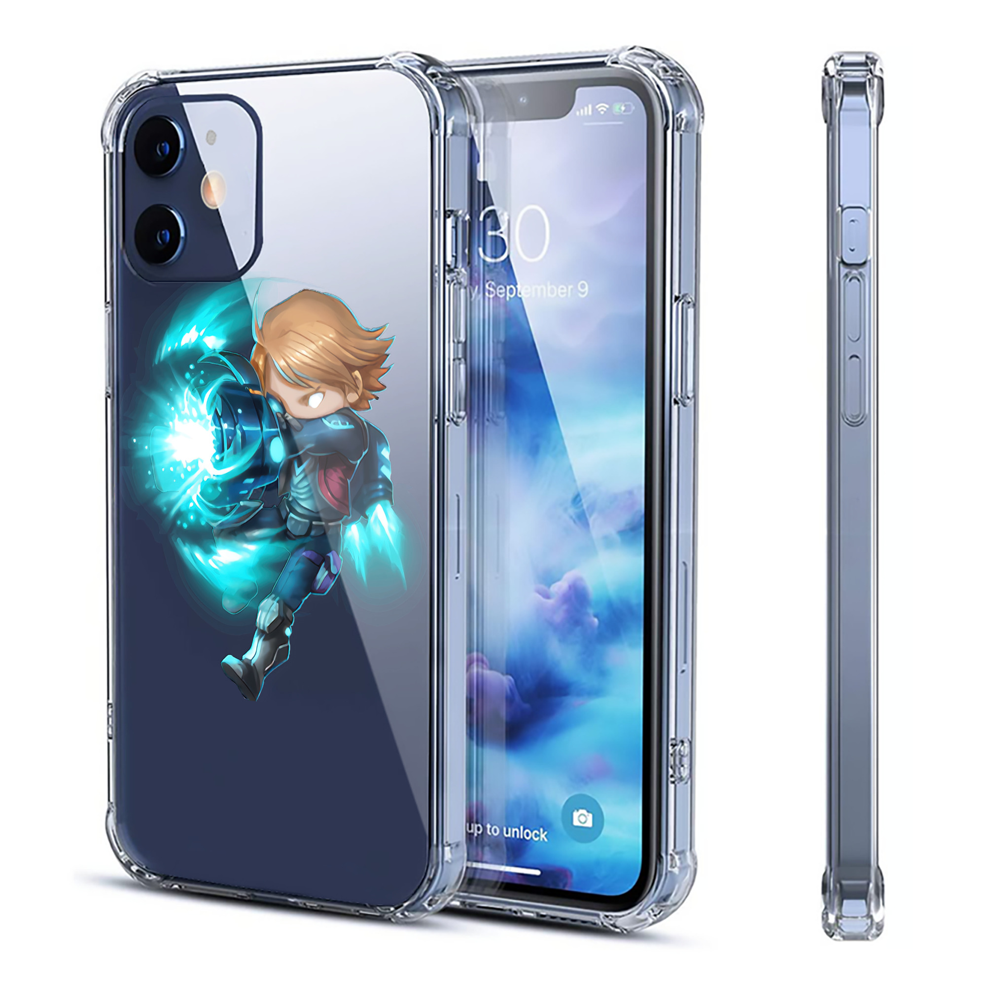 （画像用） リーグ・オブ・レジェンド League of Legends LOL 【iPhone 12シリーズ対応】透明スマホケース（クリアソフトケース）